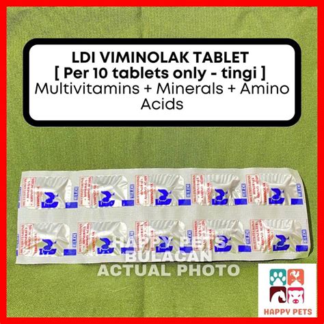 LDI VIMINOLAK TABLET (10 TABLETS) .
